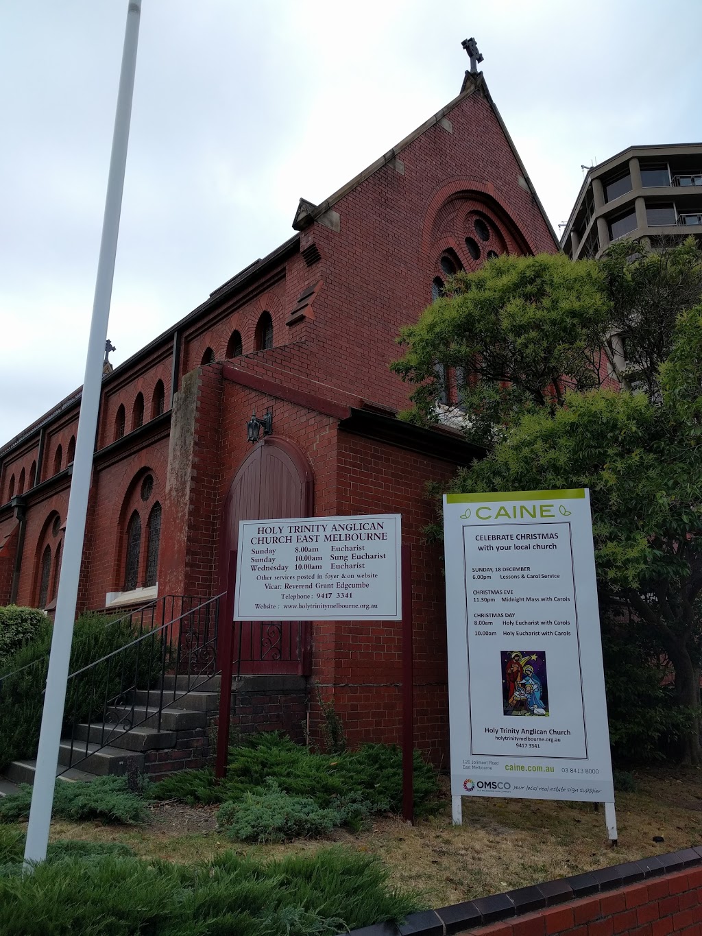 Holy Trinity Anglican Church | church | 193 Hotham St, East Melbourne VIC 3002, Australia | 0394173341 OR +61 3 9417 3341
