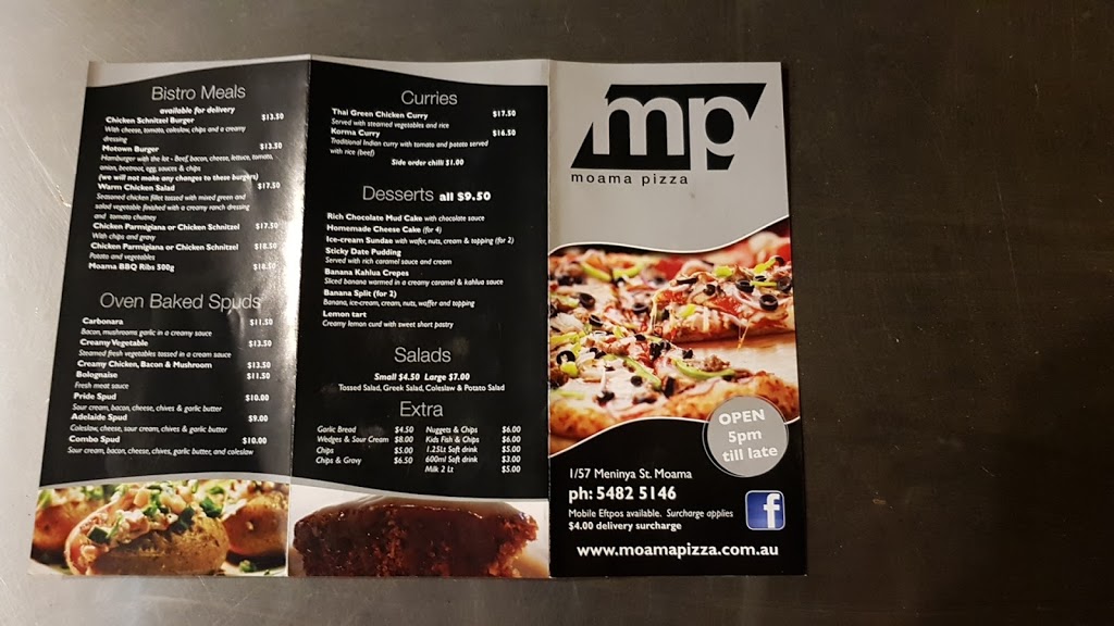 Moama Pizza | restaurant | 57 Meninya St, Moama NSW 2731, Australia | 0354825146 OR +61 3 5482 5146