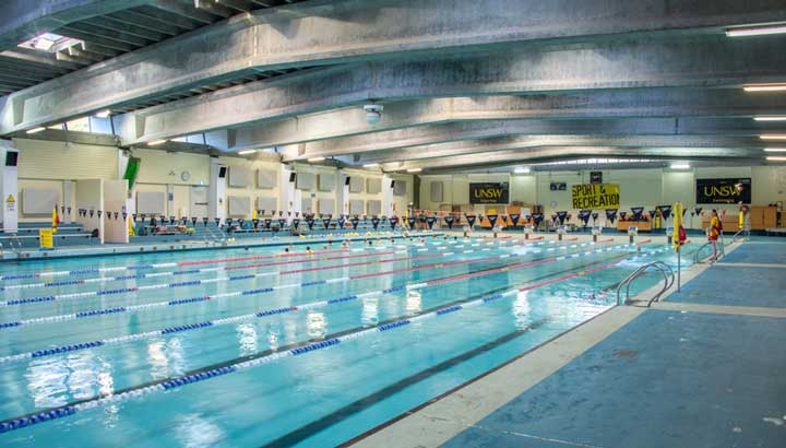 UNSW Fitness & Aquatic Centre | gym | Gate 2 B5, High St, Kensington NSW 2052, Australia | 0293854881 OR +61 2 9385 4881