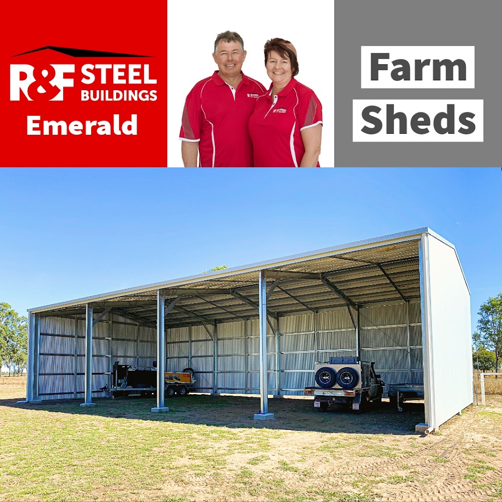 R&F Steel Buildings Emerald | 4 Ironbark Dr, Emerald QLD 4720, Australia | Phone: 0400 574 377