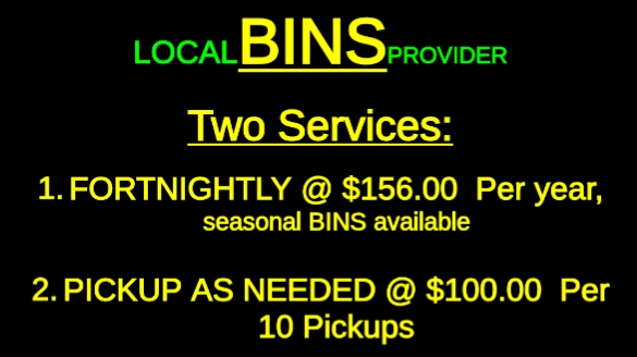 Bens Green Bins | 10 Coolstore Rd, Harcourt VIC 3453, Australia | Phone: 0408 006 750