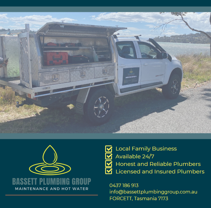 Bassett Plumbing Group | 12 Bowden Ct, Forcett TAS 7173, Australia | Phone: 0437 186 913 Bassett Plumbing Group | 12 Bowden Ct, Forcett TAS 7173, Australia | Phone: 0437 186 913