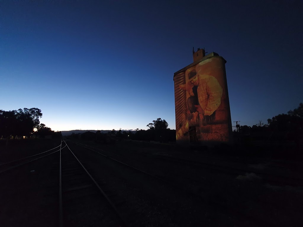 Quorn Silo Light Show | tourist attraction | Railway Terrace, Quorn SA 5433, Australia | 1800220980 OR +61 1800 220 980