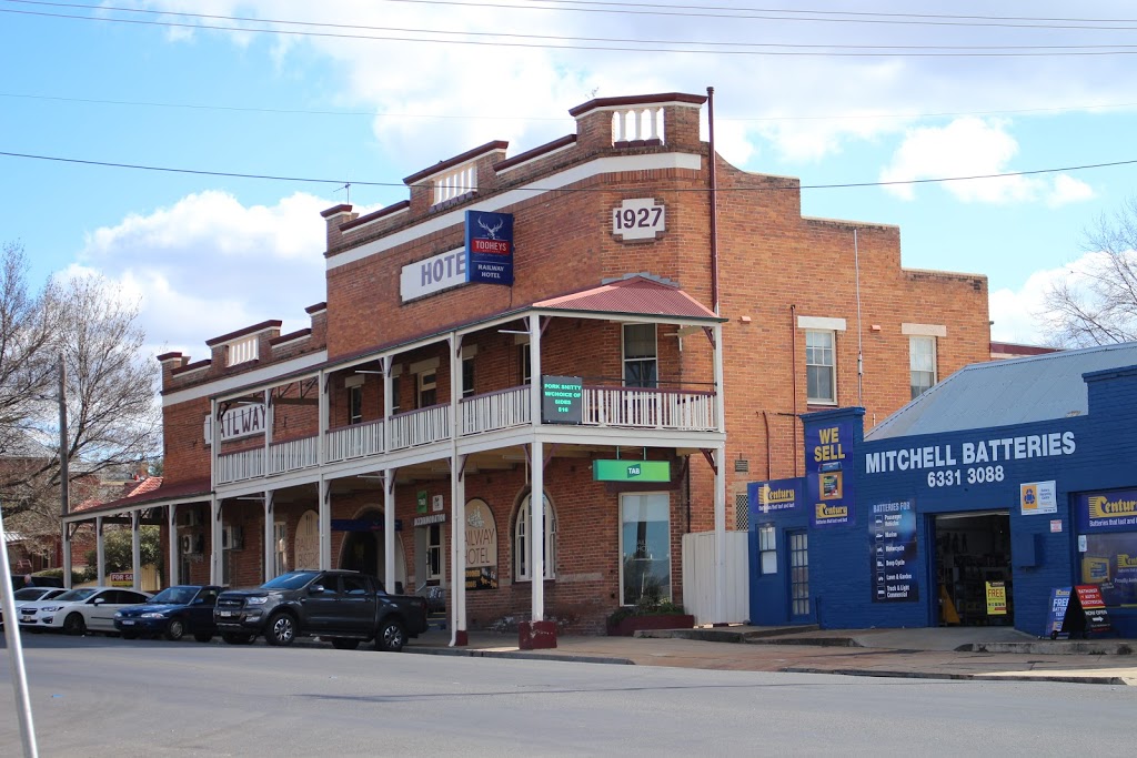 Railway Hotel | lodging | 157 Havannah St, Bathurst NSW 2795, Australia | 0263312964 OR +61 2 6331 2964