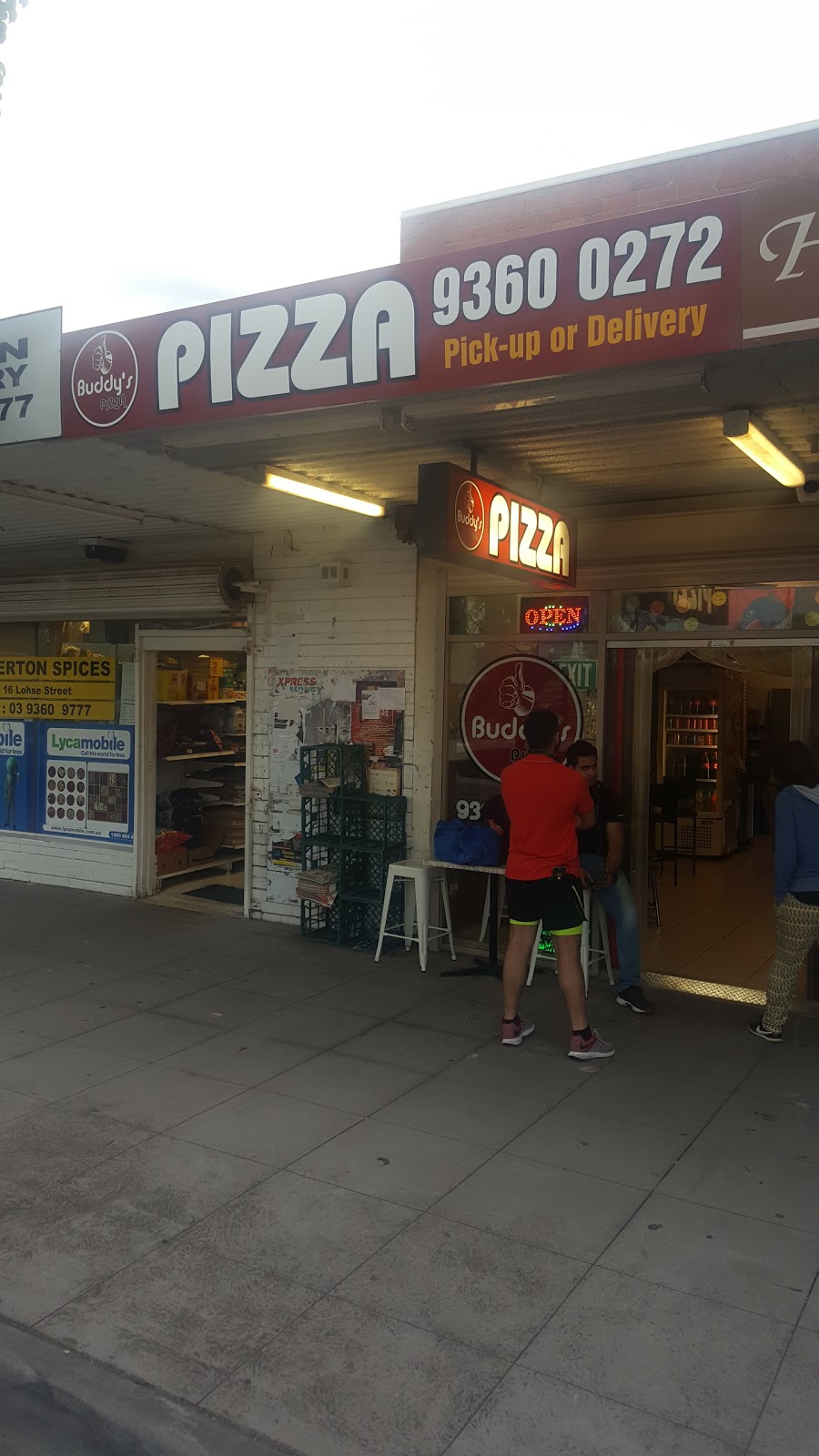 Buddys Pizza | restaurant | 14A Lohse St, Laverton VIC 3028, Australia | 0393600272 OR +61 3 9360 0272