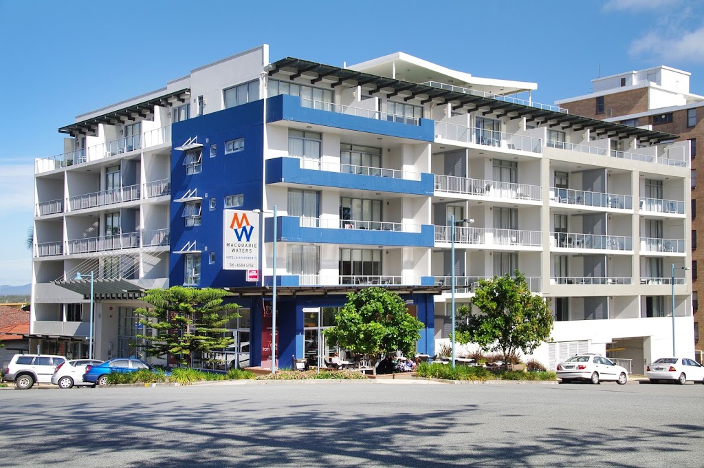 Macquarie Waters Boutique Apartment Hotel | cafe | 11 Clarence St, Port Macquarie NSW 2444, Australia | 0265845755 OR +61 2 6584 5755