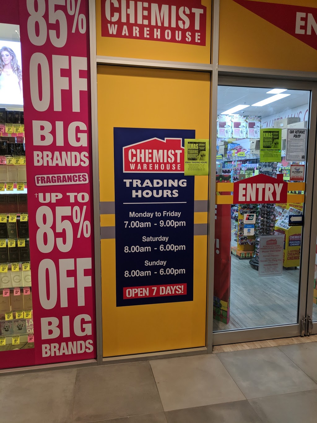 Chemist Warehouse | Village SC, Tenancy N9/591/605 Robinson Rd W, Aspley QLD 4034, Australia | Phone: (07) 3263 8349