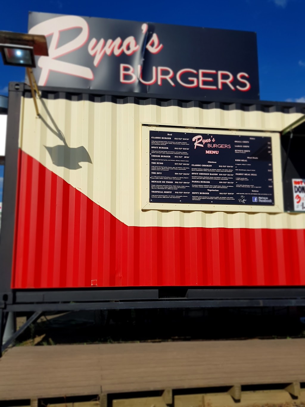 Rynos Burgers | restaurant | Bald Hill Rd, Pakenham VIC 3810, Australia | 0487840694 OR +61 487 840 694