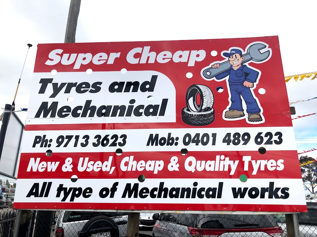 Super Cheap Tyres and Mechanical | car repair | 4 Plunkett Rd, Dandenong VIC 3175, Australia | 0397133623 OR +61 3 9713 3623