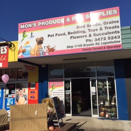 Mons Produce & Pet Suplies | Shop 1/145 Bryants Rd, Loganholme QLD 4129, Australia | Phone: (07) 3472 5243