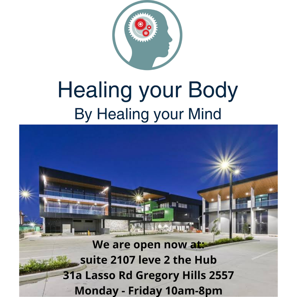 Healing Your Body by Healing Your Mind | Suite 2107, Level 2 The Hub, 31A Lasso Rd, Gregory Hills NSW 2557, Australia | Phone: 0400 426 326