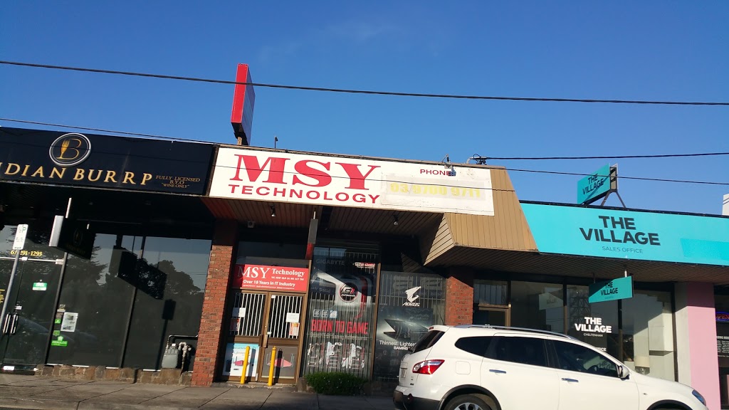 MSY Technology Cheltenham | electronics store | 7/1291 Nepean Hwy, Cheltenham VIC 3192, Australia | 0385550582 OR +61 3 8555 0582