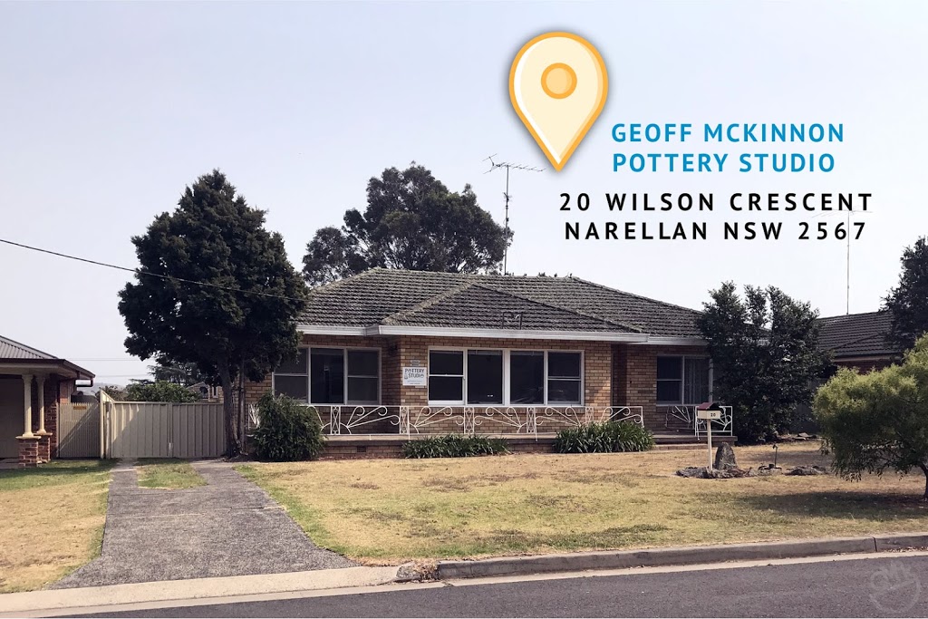 Geoff McKinnon Pottery Studio | 20 Wilson Cres, Narellan NSW 2567, Australia | Phone: (02) 8008 0042