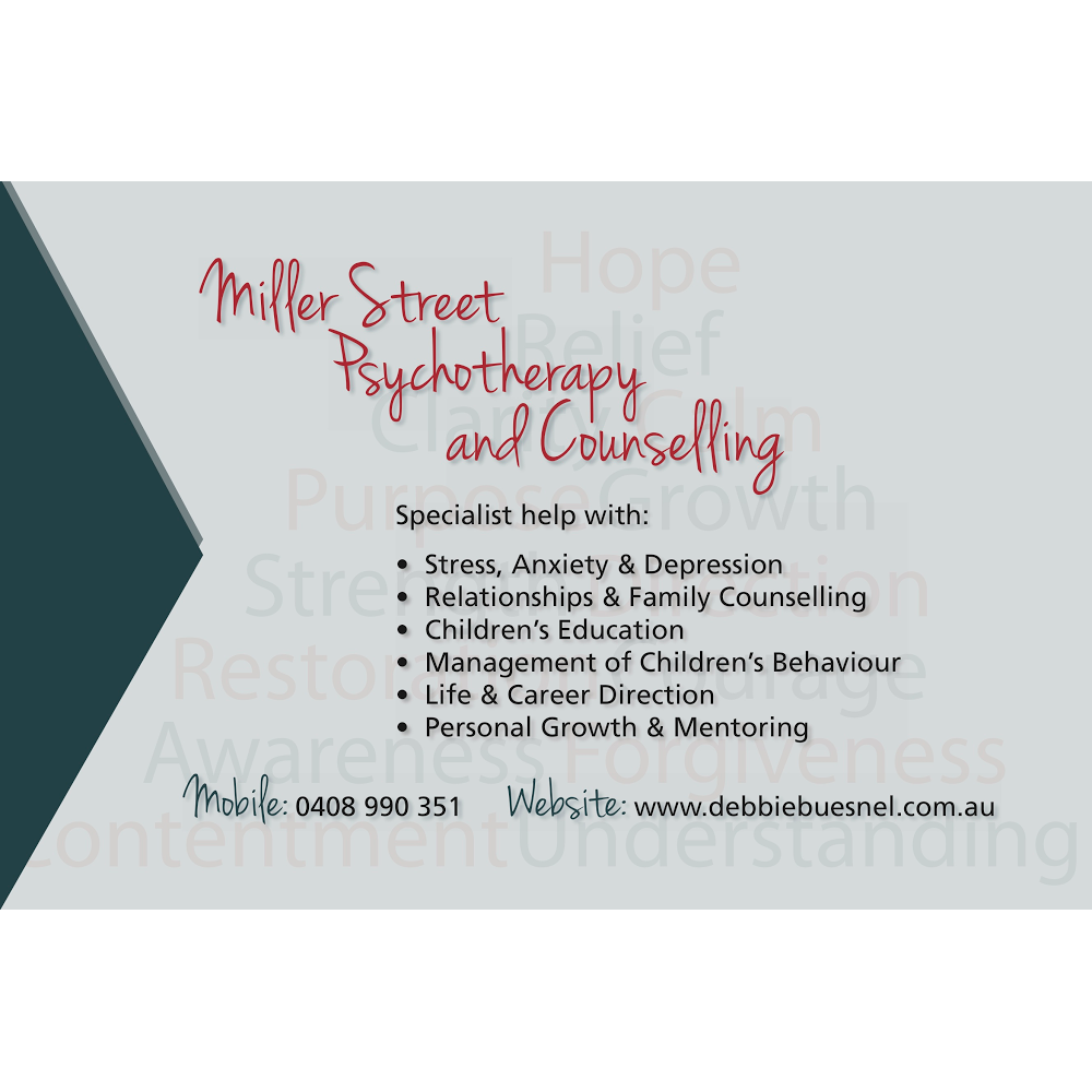 Debbie Buesnel Psychotherapy and Counselling | health | 103 Miller St, North Fitzroy VIC 3068, Australia | 0408990351 OR +61 408 990 351