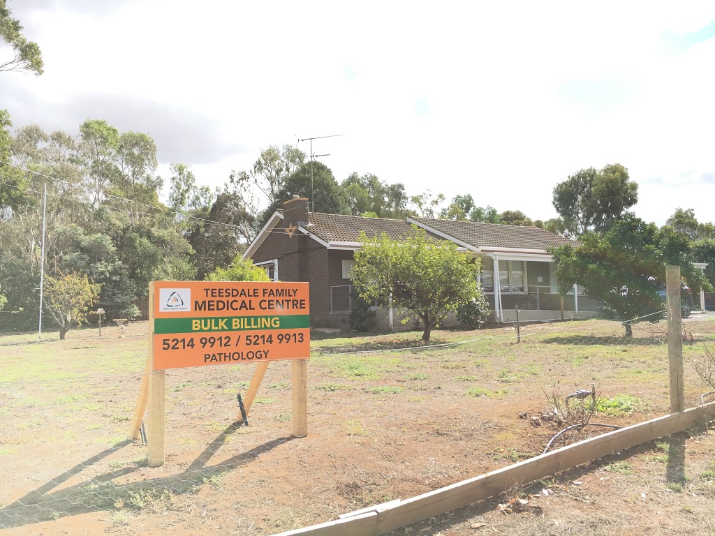 Teesdale Family Medical Centre | 33 Bruce St, Teesdale VIC 3328, Australia | Phone: (03) 5214 9912