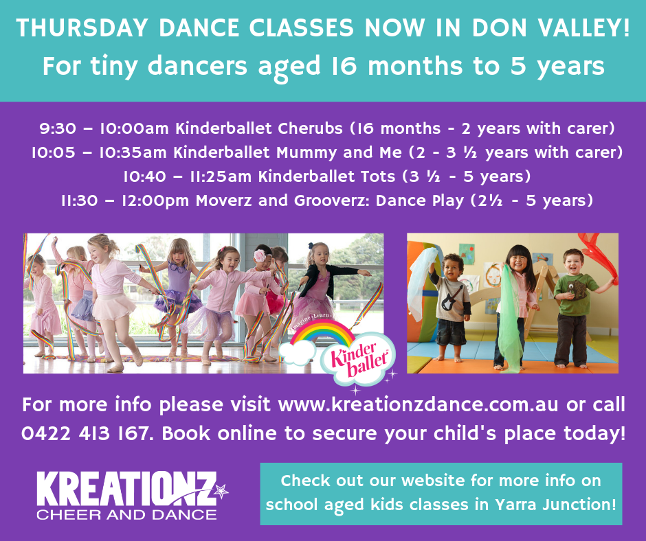 Kreationz Cheer and Dance - Yarra Valley | Old Don Rd, Don Valley VIC 3797, Australia | Phone: 0422 413 167