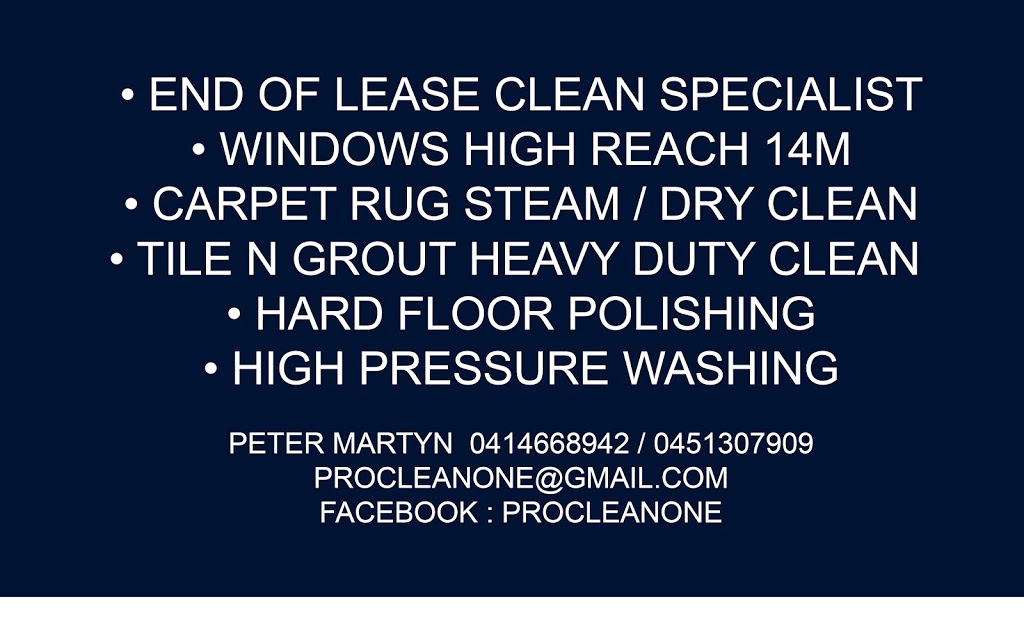 Pro Clean Professional Services | 8 Stuart St, Collaroy NSW 2097, Australia | Phone: 0414 668 942