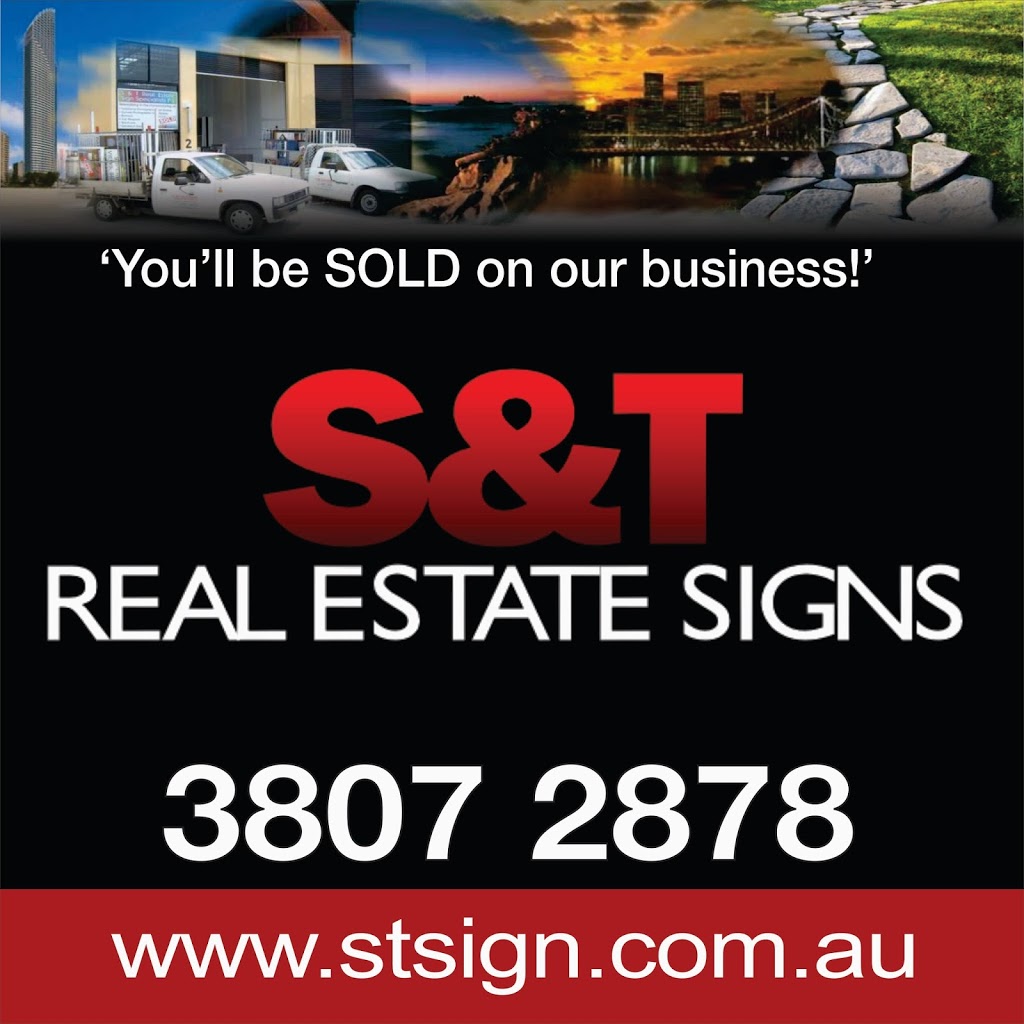 S&T Real Estate Signs | store | 2/10 Quindus St, Beenleigh QLD 4207, Australia | 0738072878 OR +61 7 3807 2878