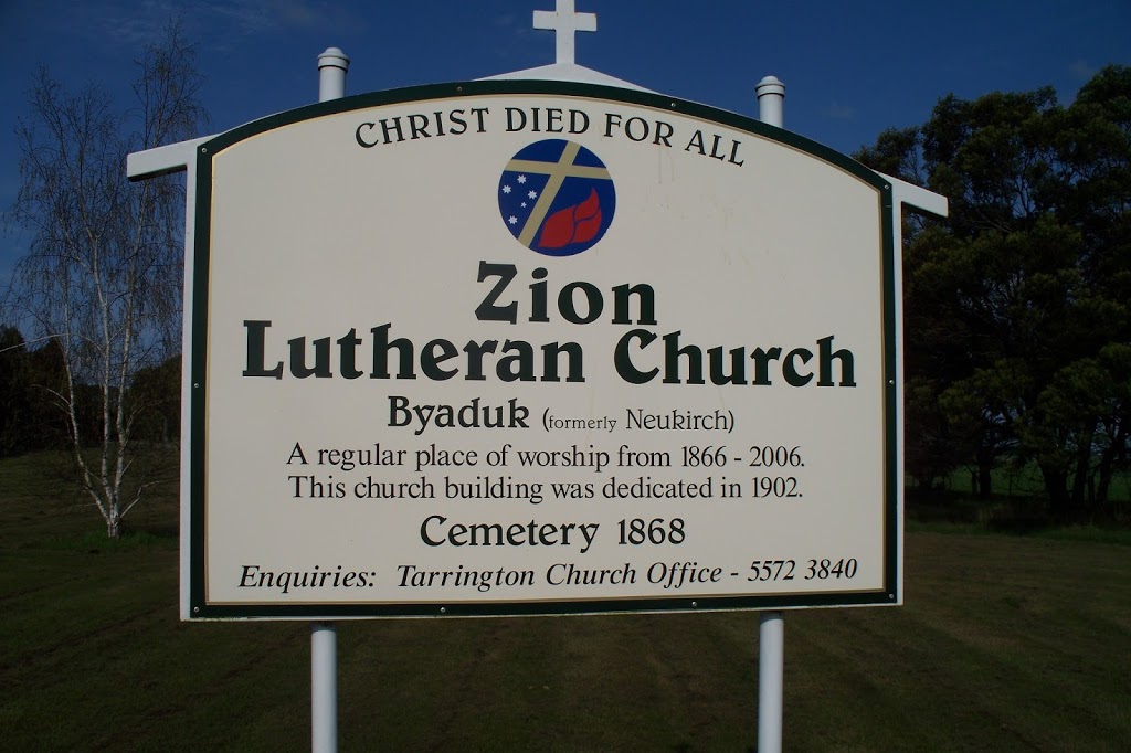 Byaduk Lutheran Cemetery | Byaduk Lutheran Church, 124 Byaduk Lutheran Church Rd, Byaduk VIC 3301, Australia