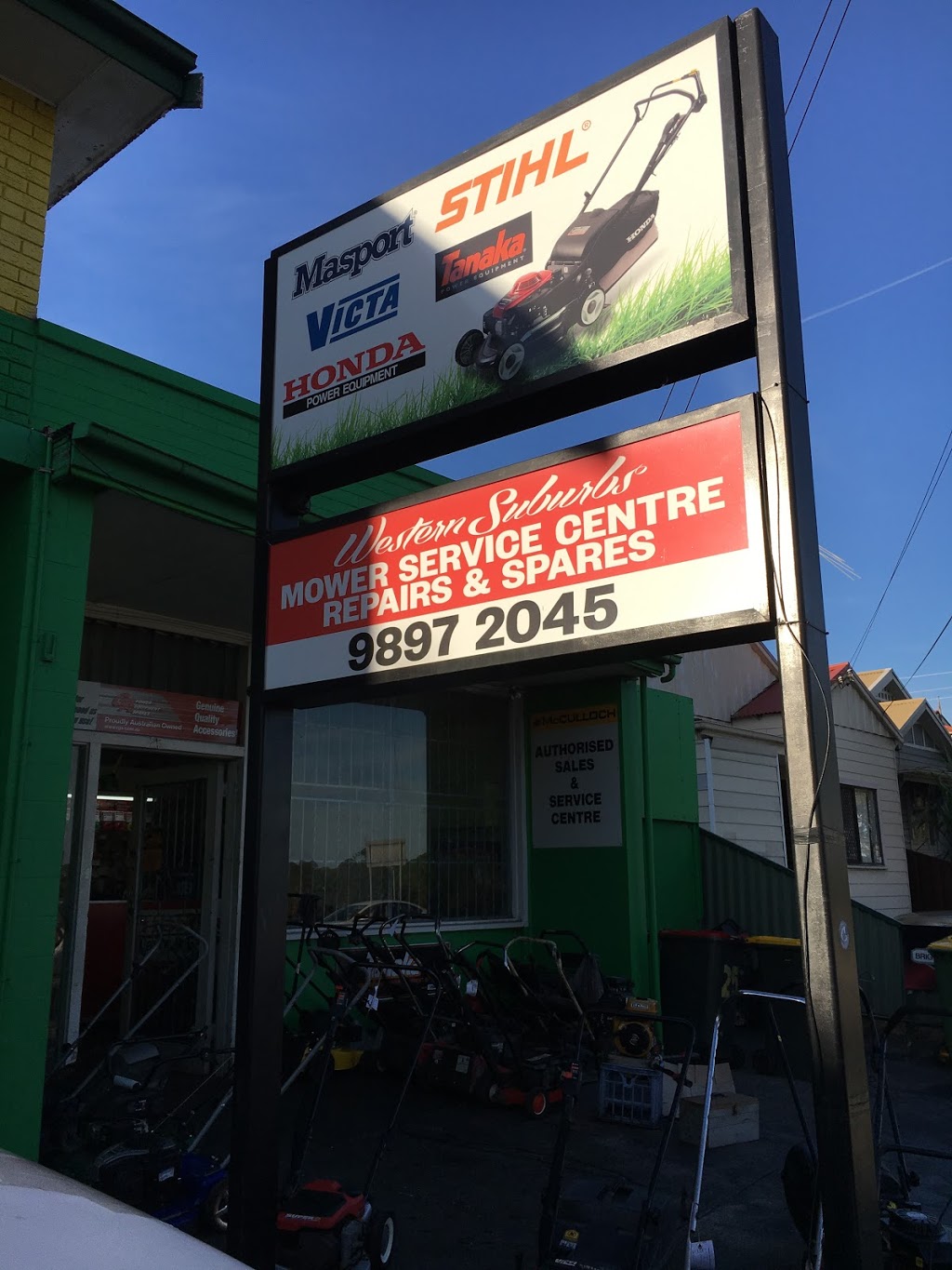 Western Suburbs Mower Service | store | 27 Merrylands Rd, Merrylands NSW 2160, Australia | 0298972045 OR +61 2 9897 2045