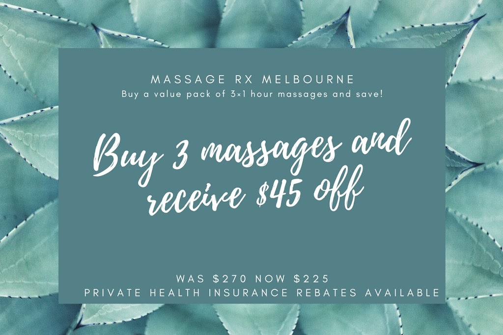 Massage RX Melbourne | 18a Rushwood Dr, Craigieburn VIC 3064, Australia | Phone: 0498 855 204