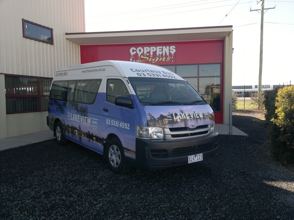 Coppens Signs | 21 Old Creswick Rd, Wendouree VIC 3355, Australia | Phone: (03) 5338 2255
