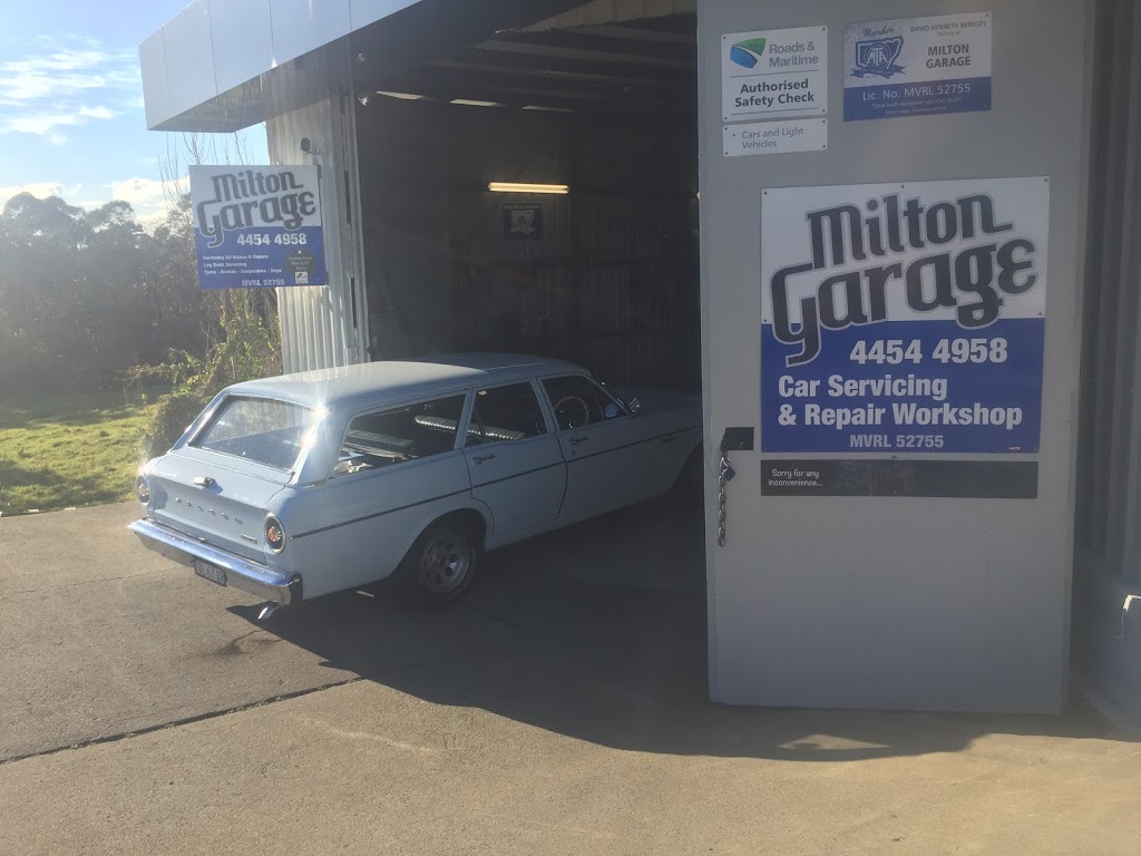 Milton Garage | car repair | 32 Princes Hwy, Milton NSW 2538, Australia | 0244544958 OR +61 2 4454 4958