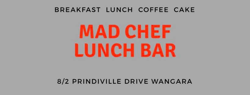 Mad Chef Lunch Bar Wangara | meal takeaway | Shop 8 Wangara gate, 2 Prindiville Dr, Wangara WA 6065, Australia | 0894096616 OR +61 8 9409 6616