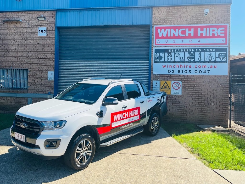 Winch Hire Australia Pty Ltd | 182 Military Rd, Guildford NSW 2161, Australia | Phone: (02) 8103 0047