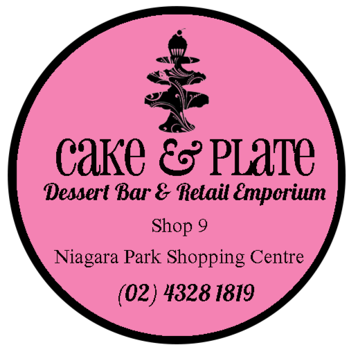 Cake & Plate - Dessert Bar & Retail Emporium | bakery | 9/16 Washington Ave, Niagara Park NSW 2250, Australia | 0243281819 OR +61 2 4328 1819