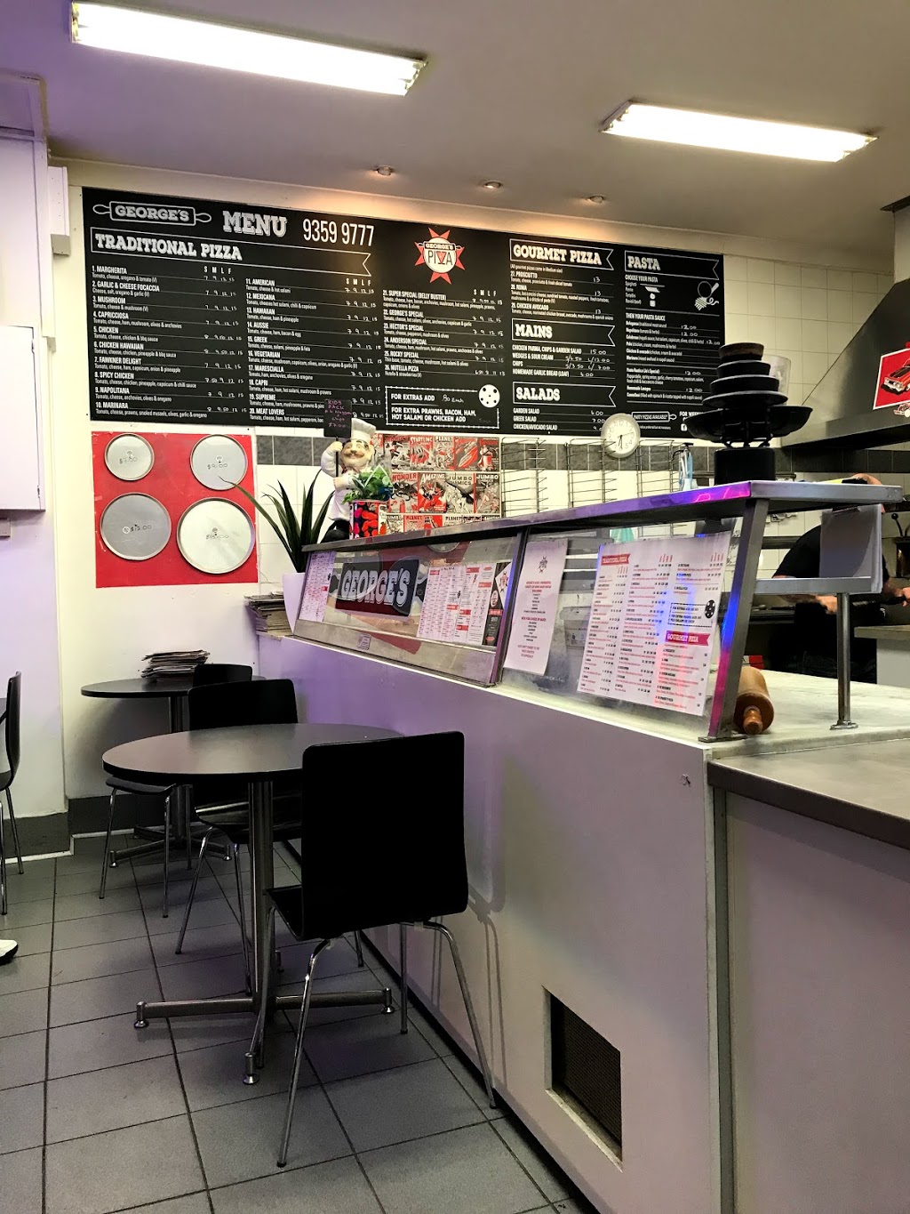 Georges Pizza | 95 Anderson Rd, Fawkner VIC 3060, Australia | Phone: (03) 9359 9777