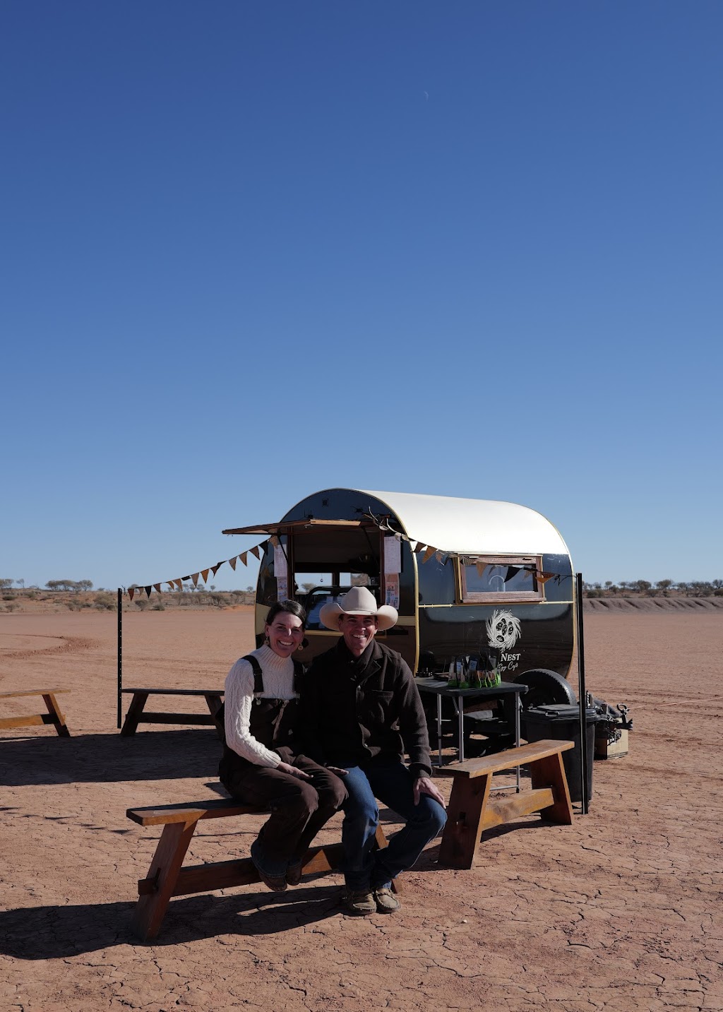 The Nest “Golden Egg Cafe” | Waka Station Claypan, Cameron Corner Rd, Tibooburra NSW 2880, Australia | Phone: 0429 884 544