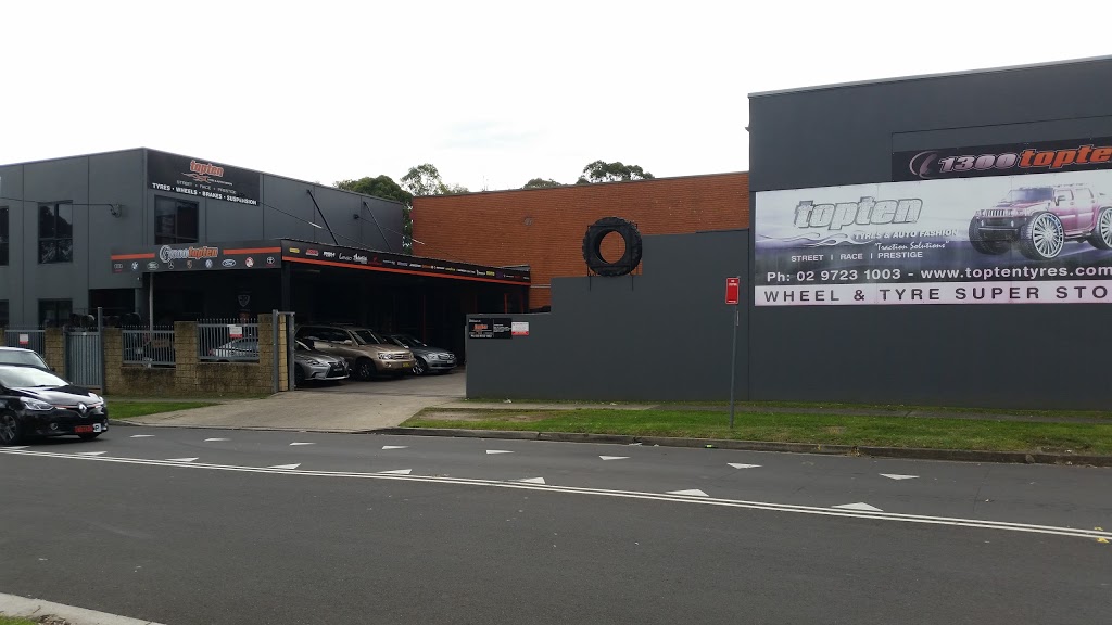 Top Ten Tyres | 28 The Horsley Dr, Carramar NSW 2163, Australia | Phone: 1300 867 836