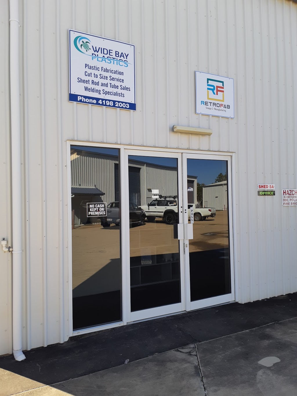 Wide Bay Plastics |  | Shed 5A Northside Industrial Park, 96 Mount Perry Rd, Bundaberg North QLD 4670, Australia | 0741982003 OR +61 7 4198 2003