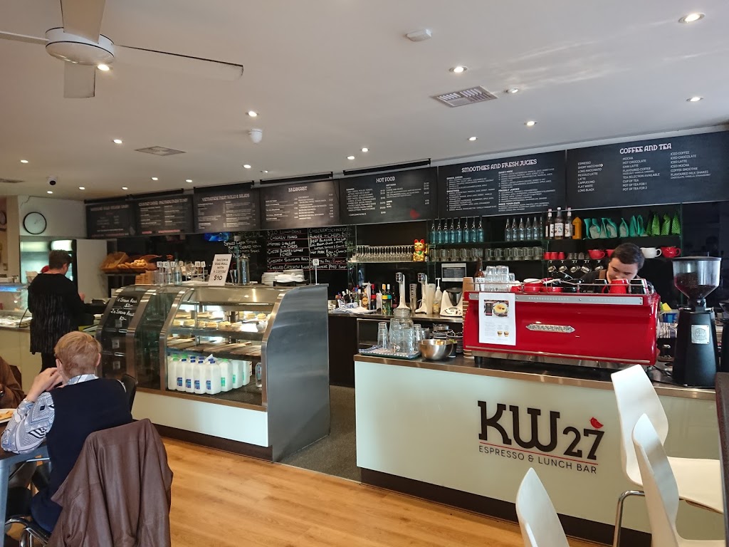 Kw27 Espresso & Lunch Bar | cafe | 27 King William Rd, Unley SA 5061, Australia | 0883736661 OR +61 8 8373 6661
