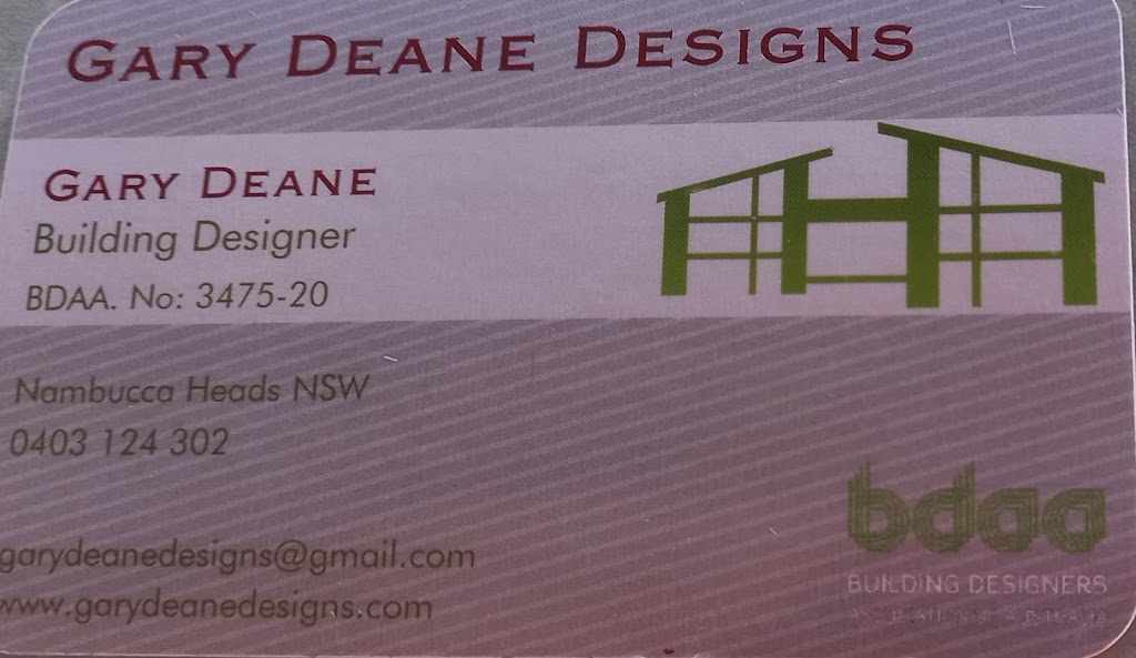 Gary Deane Designs |  | 75 Palmer St, Nambucca Heads NSW 2448, Australia | 0403124302 OR +61 403 124 302