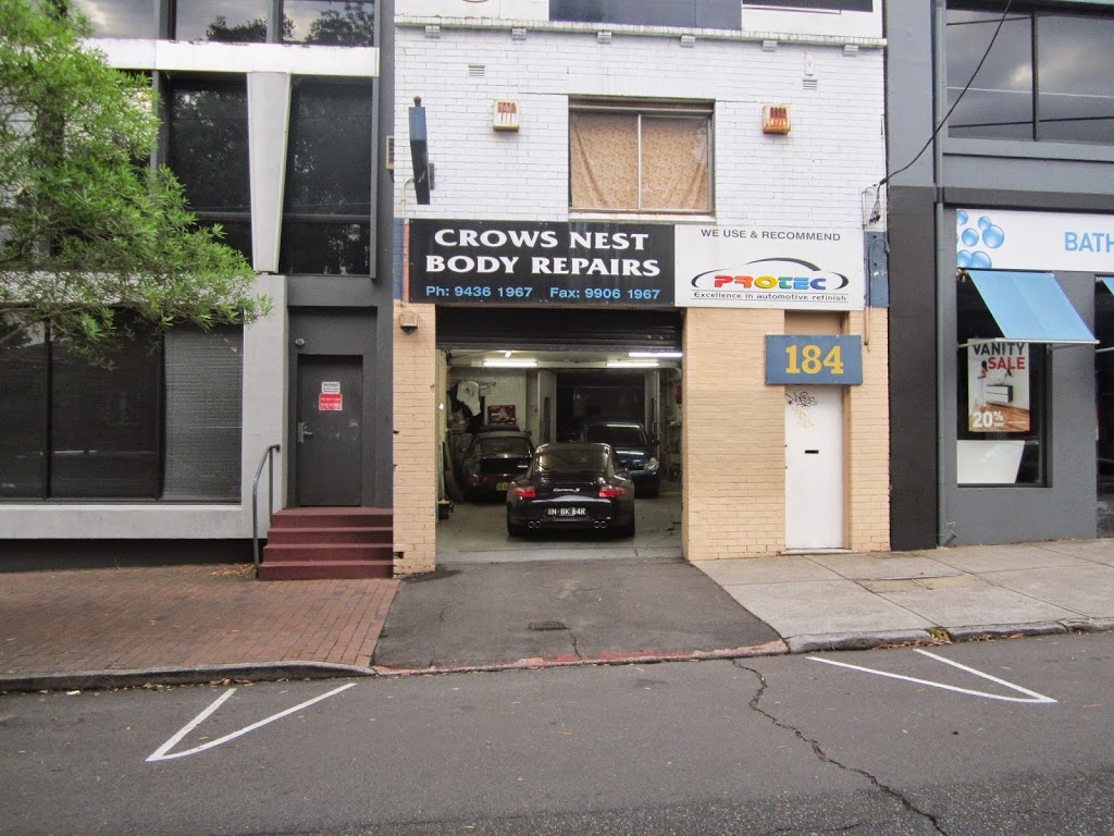 Crows Nest Body Repairs | car repair | 184 Willoughby Rd, Naremburn NSW 2065, Australia | 0294361967 OR +61 2 9436 1967