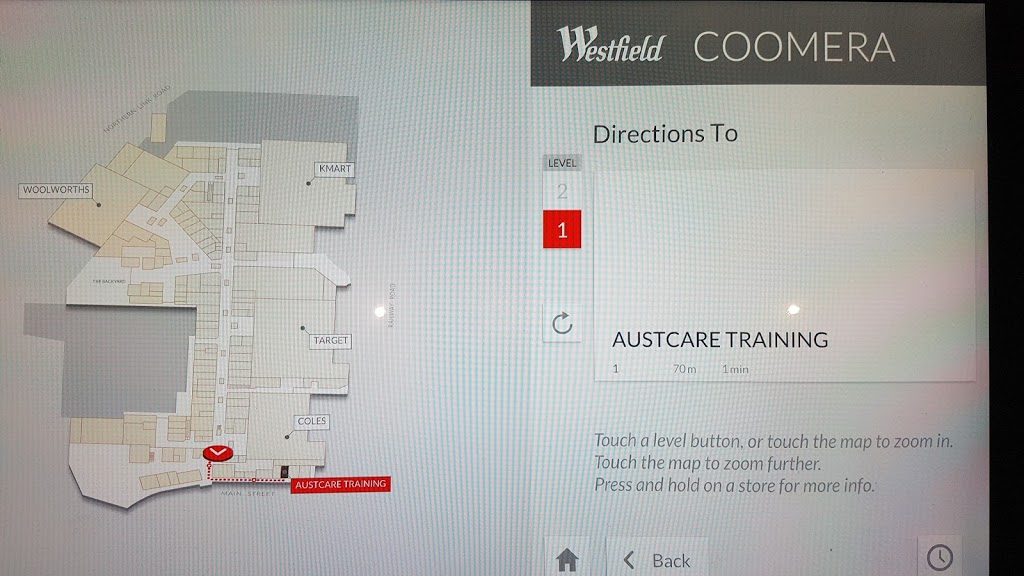 AustCare Training Pty Ltd | Westfield, Shop/1114a/103 Foxwell Rd, Coomera QLD 4209, Australia | Phone: 1300 287 822