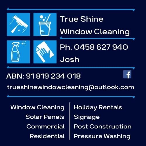 True Shine Window Cleaning |  | 99 Noble Parade, Dalmeny NSW 2546, Australia | 0458627940 OR +61 458 627 940