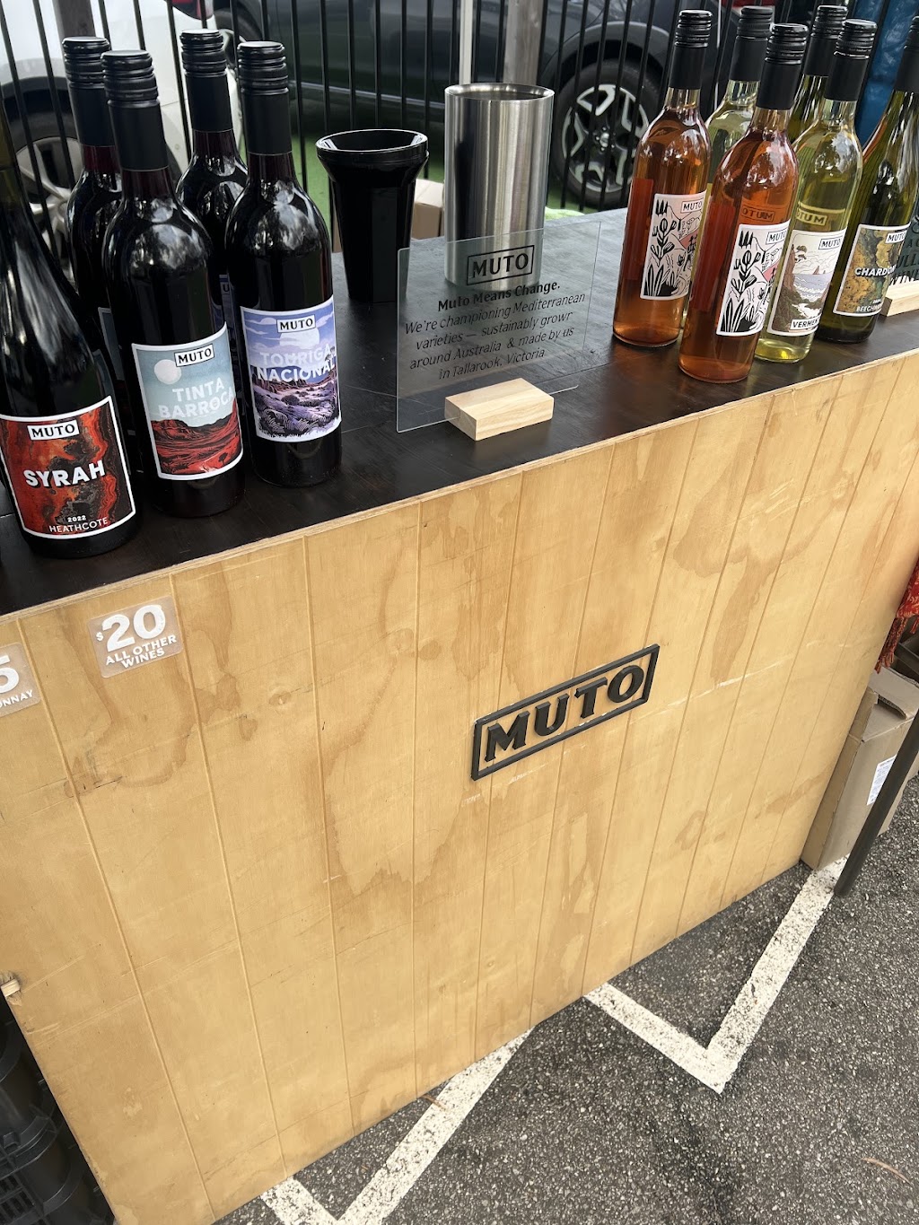 Muto Wine | 120 Sharps and Taylors Rd, Tallarook VIC 3659, Australia | Phone: 0401 425 426