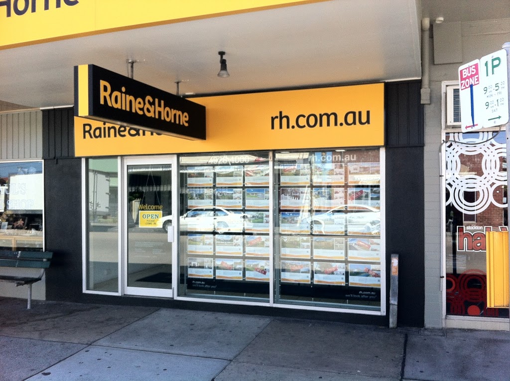 Raine & Horne Stockton | 49 Mitchell St, Stockton NSW 2295, Australia | Phone: (02) 4928 4000