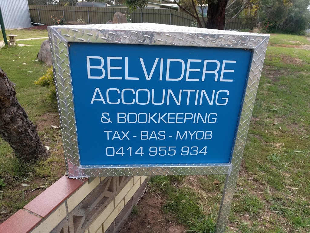 Belvidere Accounting And Bookkeeping |  | 670 Langhorne Creek Rd, Belvidere SA 5255, Australia | 0414955934 OR +61 414 955 934