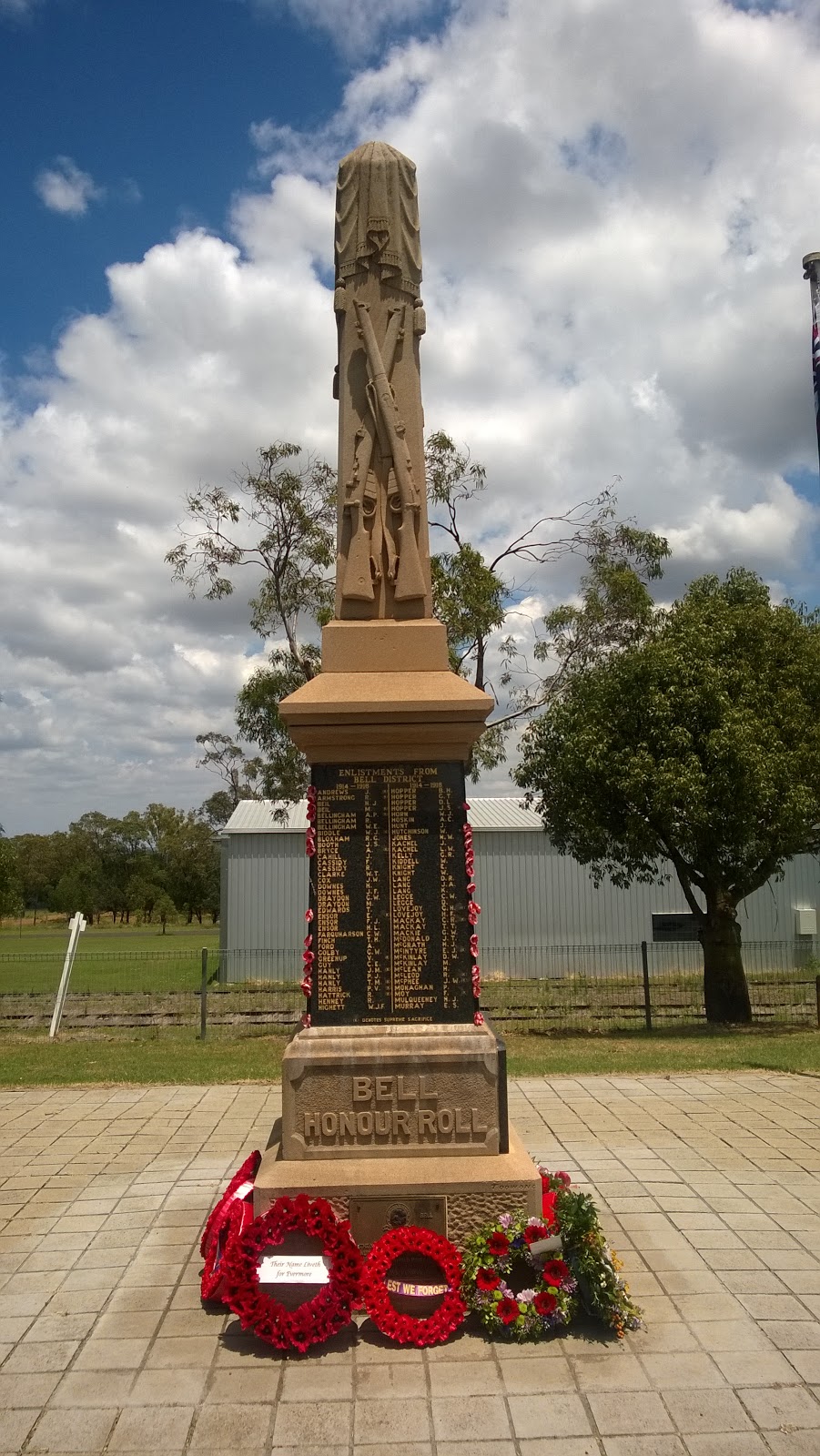 Bell Memorial Park | park | 29/21 Dennis St, Bell QLD 4408, Australia