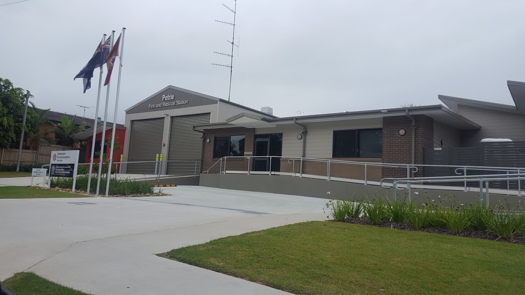 Petrie Fire and Rescue Station | fire station | 6 Young St, Petrie QLD 4502, Australia | 0738977804 OR +61 7 3897 7804