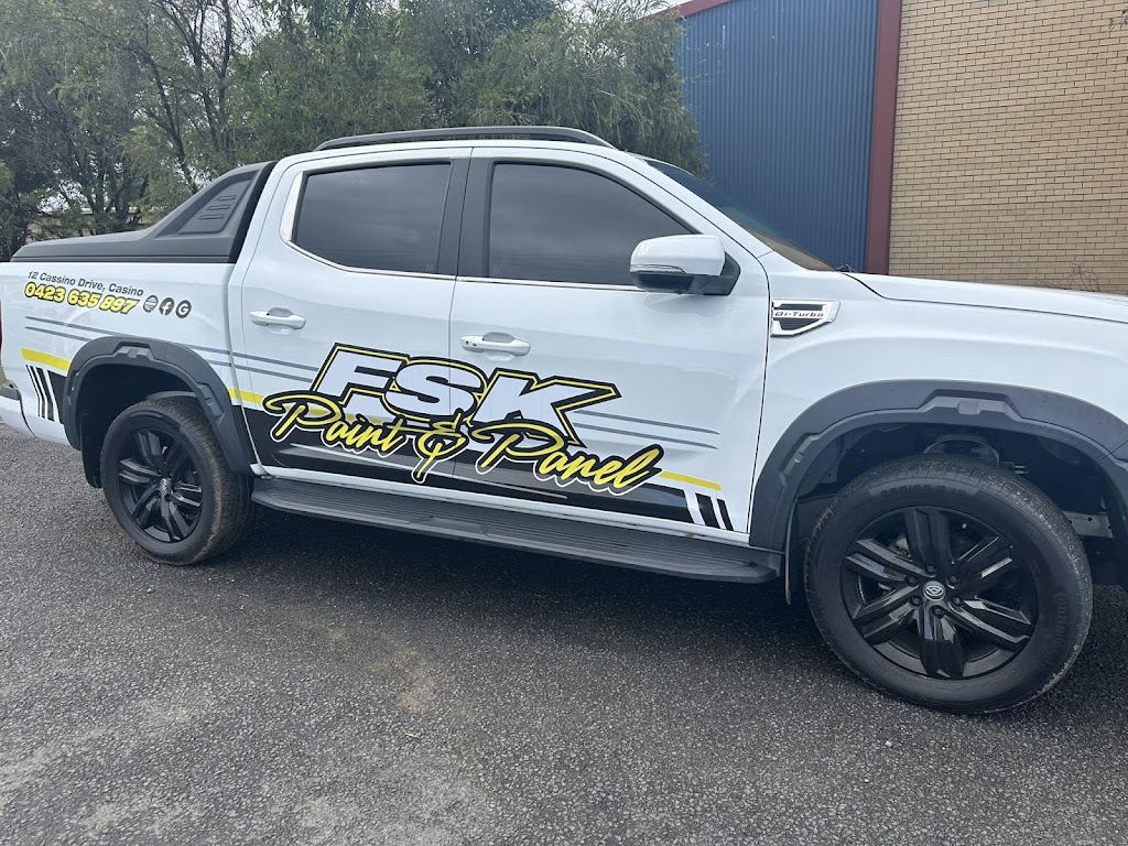 FSK Paint & Panel | 12 Cassino Dr, Casino NSW 2470, Australia | Phone: 0423 635 897