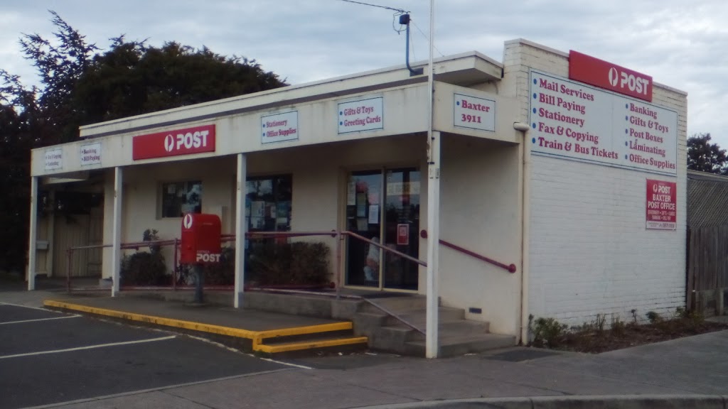 Australia Post - Baxter LPO | post office | 72 Baxter-Tooradin Rd, Baxter VIC 3911, Australia | 0359711109 OR +61 3 5971 1109