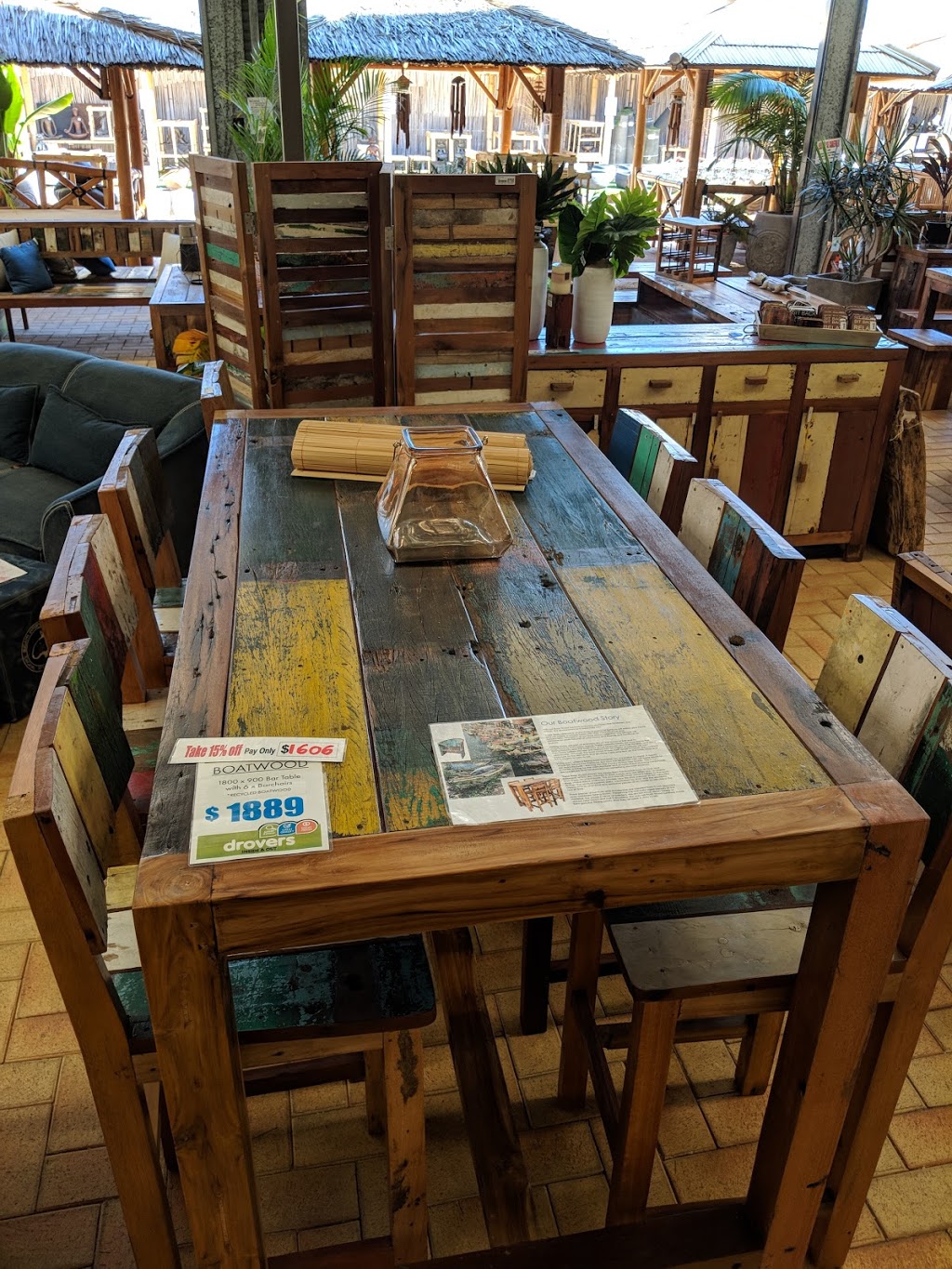 Drovers Inside & Out | furniture store | 1387 Wanneroo Rd, Wanneroo WA 6065, Australia | 0892064644 OR +61 8 9206 4644