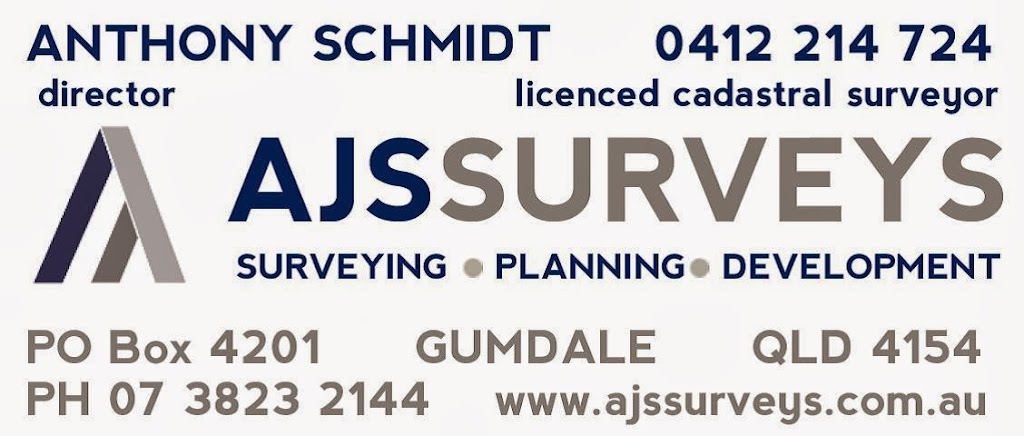 AJS Surveys P/L | general contractor | 17 Judd St, Gumdale QLD 4154, Australia | 0738232144 OR +61 7 3823 2144