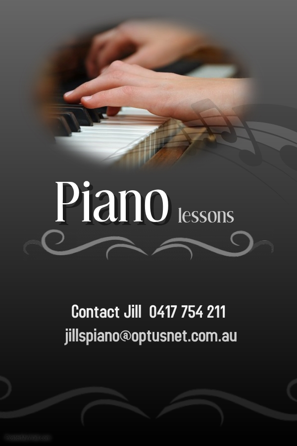 Jiills Piano Lessons | 10 Seachange Ct, Mount Martha VIC 3934, Australia | Phone: 0417 754 211