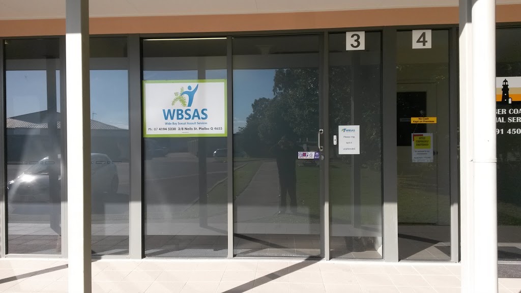 Wide Bay Sexual Assault Services | 3/8 Neils St, Pialba QLD 4655, Australia | Phone: (07) 4194 5230